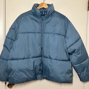 A New Day Blue Puffer Jacket